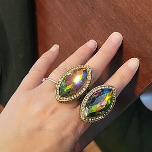 Beautiful larg stone rings